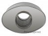 Silencieux Inox Universel Simple Entrée/Sortie 55mm