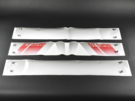 Stickers latéraux 5 Gt Turbo phase 2 blanc