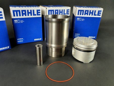 Pistons et Chemises Mahle pour Moteurs C1J (x4)