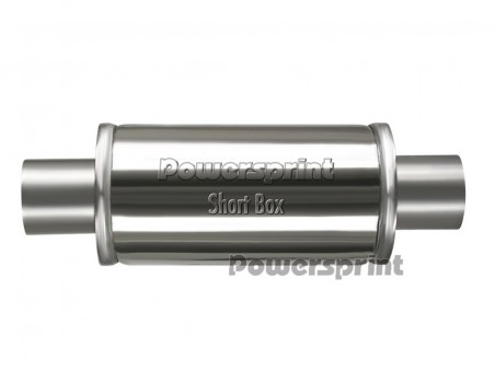 Silencieux Inox Universel Rond "Short Box" 50mm Silencieux Inox Universel Rond "Short Box" 50mm
