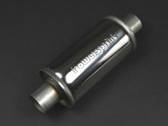 Silencieux Inox Universel Rond "Short Box" 63.5mm ref 906327