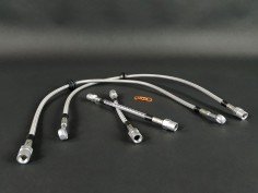 Flexibles de Frein Type Aviation Clio 3 RS (x4)