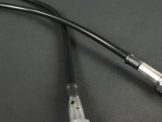 Flexibles de Frein Type Aviation Gainés Noir Megane Mk1 (x4) 2