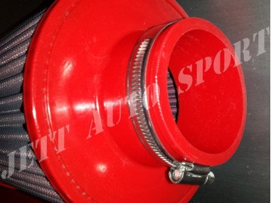 Embase caoutchouc moulée dans la masse et manchon de raccordement 70mm filtre sport BMC