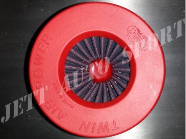 Structure double cône inversé filtre à air BMC Twin Air pour augmentation du flux d aspiration