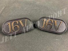 Logos De Baguettes De Portes 16 V Clio 16 (x2)