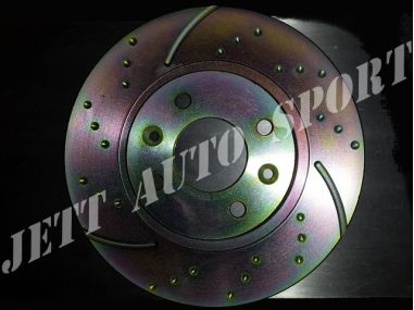 Disques de Frein Arrières EBC Turbo Grooved 5 Gt Turbo / 11 Turbo Phase 2