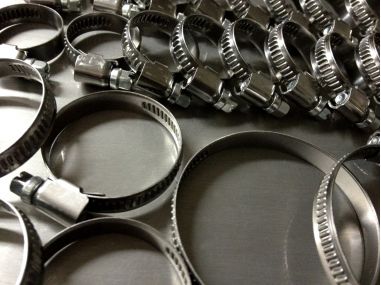 Colliers Inox pour Durites de Suralimentation R11 Turbo Phase 2 (kit 5 colliers)