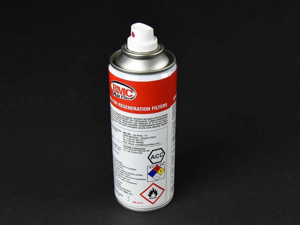 Huile en Spray BMC pour Filtre à Air Coton