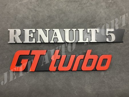 Monogramme de Hayon Aluminium 5 Gt Turbo