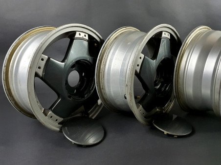 Jantes Origine Occasion 5 Gt Turbo phase 2 (x4) avec Caches Centraux Jantes Origine Occasion 5 Gt Turbo phase 2 (x4) avec Caches Centraux