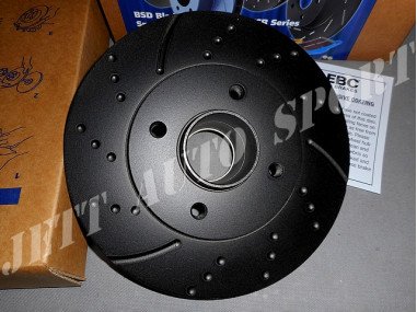 Disques de Frein Arrières EBC Turbo Grooved 5 Gt Turbo / 11 Turbo Phase 2