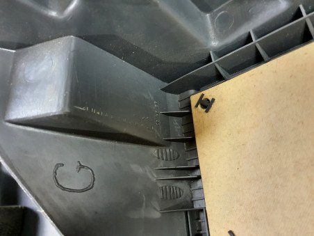 Support de Plage Arrière Occasion Côté Gauche 5 Gt Turbo