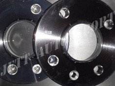 Élargisseurs de Voies Double Centrage 12mm Spécifiques Renault 4 Trous et Boulonnerie Pro (la paire) 2