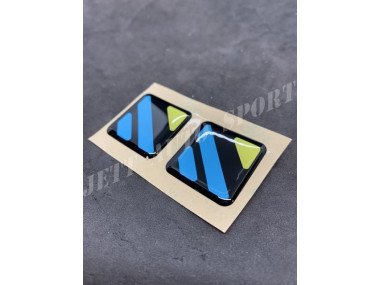 Montants de Porte Adhésifs Réplica Clio 16s (x2)