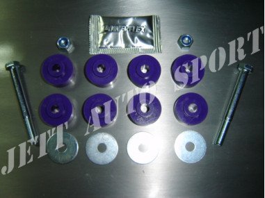 Silent Blocs Extérieurs Barre Stabilisatrice Powerflex Clio 16s (x2) - PFF60-205