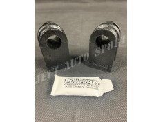 Silent Blocs de Barre Stabilisatrice Powerflex Black Megane 2 RS / Clio 3 RS (x2) - PFF60-503-20BLK