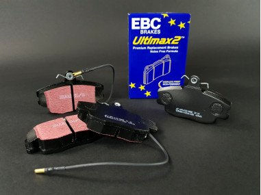 Plaquettes de Frein Avants EBC Ultimax 5 Gt Turbo / R11 Turbo / Clio 16s / Williams