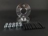 Élargisseurs de Voies Double Centrage 16mm ET Boulonnerie Pro Clio 3 RS / Megane 2 RS