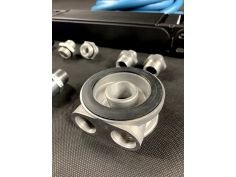 Radiateur d'huile 10 rangées haute qualité sans thermostat (kit complet) 2