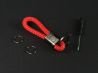 Porte-Clefs Renault Cuir Rouge