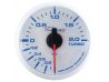Manomètre de Pression de Turbo Électrique Fond Blanc WBL
