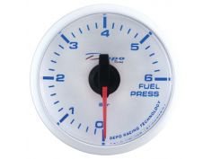 Manomètre de Pression de Carburant Fond Blanc WBL