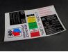 Planche de Stickers Compartiment Moteur Clio 16 / Williams