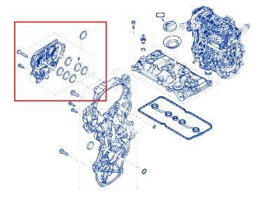 Carter de Distribution Assemblé Megane 4 RS / New Alpine A110 - 13 04 0BV 80A - 13040BV80A