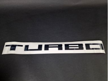 Sticker "Turbo" pour Lunette Arrière 5 Gt Turbo