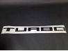 Sticker "Turbo" pour Lunette Arrière 5 Gt Turbo