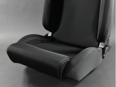 Baquets Sparco R100 MY22 Tissu Noir... Baquets Sparco R100 MY22 Tissu Noir...
