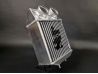 Vue détaillée faisceau et soudures TIG échangeur aluminium Renault 11 Turbo JAS Engineering