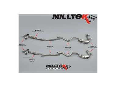 Catback Inox 70mm Milltek Megane 2 RS