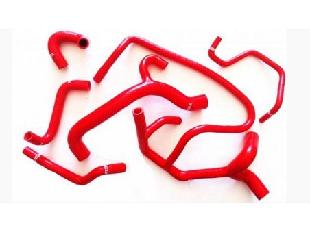 Durites de Refroidissement Silicone RougeClio 16S / Williams (kit 6 durites)