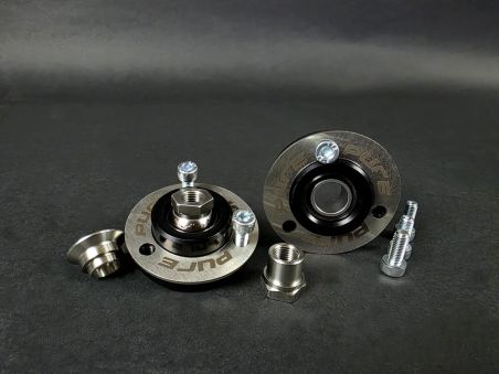 Coupelles Amortisseurs Avants Rotulées Pure Motorsport Clio 2 RS / Twingo RS Coupelles Amortisseurs Avants Rotulées Pure Motorsport Clio 2 RS / Twingo RS