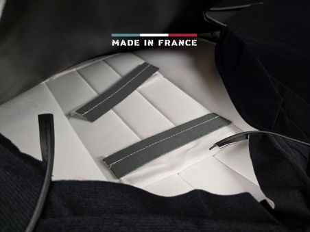 Housses de Sièges R5 Alpine Turbo Noir Côtelé avec Passepoil (set complet) Housses de Sièges R5 Alpine Turbo Noir Côtelé avec Passepoil (set complet)