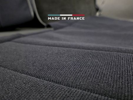 Housses de Sièges R5 Alpine Turbo Noir Côtelé avec Passepoil (set complet) Housses de Sièges R5 Alpine Turbo Noir Côtelé avec Passepoil (set complet)