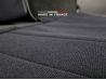 Housses de Sièges R5 Alpine Turbo Noir Côtelé avec Passepoil (set complet)