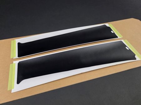 Montants de Porte Adhésifs Réplica Clio 3 RS (kit 2 portes)