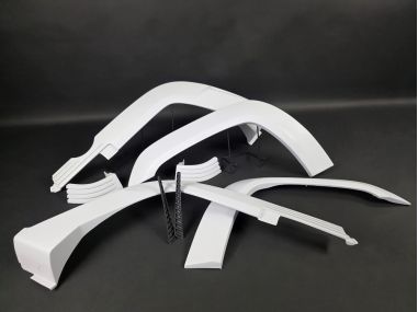 Extensions d'Aile et Dessous de Feux 5 Gt Turbo Phase 1 (kit de 8 pièces)