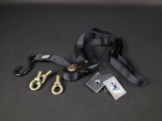 Sangle de Roue de Secours à Cliquet Noire