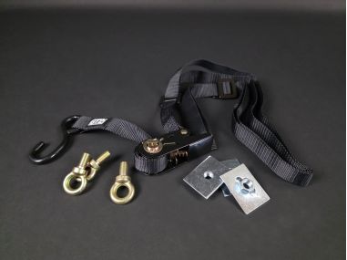 Sangle de Roue de Secours à Cliquet Noire