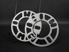 Élargisseurs de Voies Universels 5mm 4 ou 5 Trous (la paire)