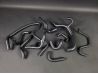 Détail d'une durite silicone sur-mesure pour circuit de refroidissement moteur F7P F7R JAS Engineering