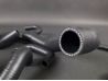 Gros plan coupe durite silicone 4 5 plis renfort trame textile haute densité JAS Engineering