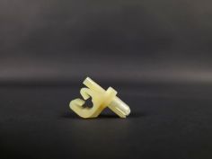 Agrafe Tuyau de Frein sur Bras de Train Arrière 5 Gt Turbo