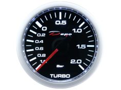 Manomètre de Pression de Turbo 0-3B Fond Noir CSM
