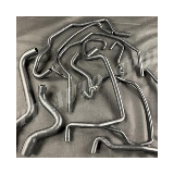 Durites de Refroidissement Silicone Renforcé JAS 5 Gt Turbo phase 2 (kit 15 durites)