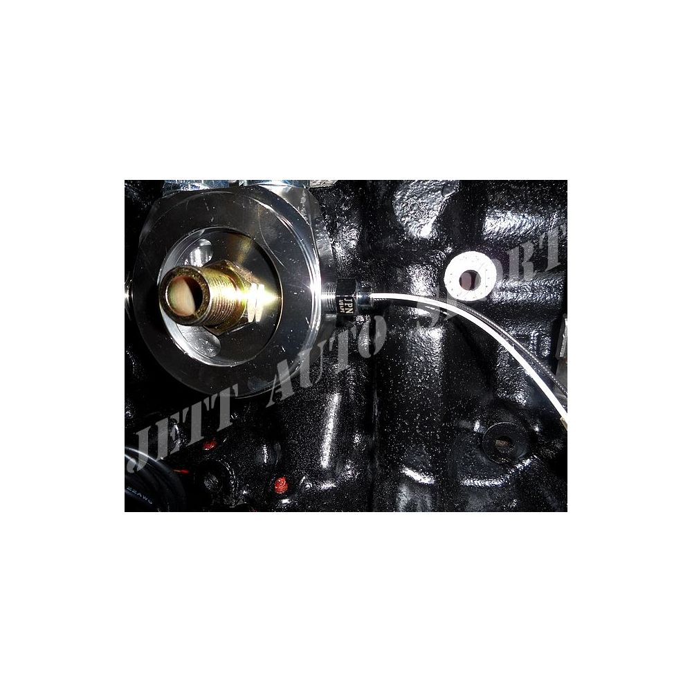plaque-sandwich-dash8-montee-moteur-cleon-gt-turbo-avec-sonde-temperature-huile-jas